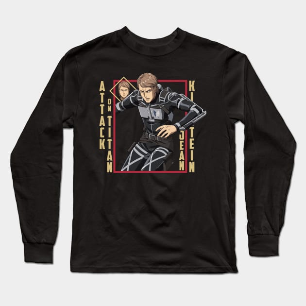 Attack on Titan - Jean Kirstein Long Sleeve T-Shirt by InalZ